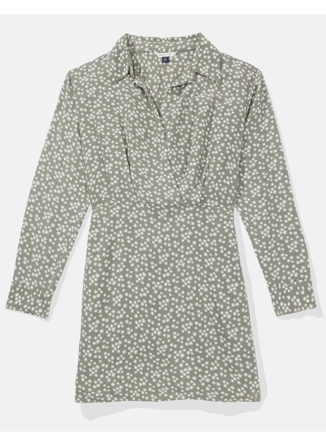 A-Line Wrap Dress