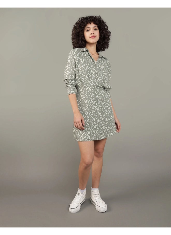 A-Line Wrap Dress