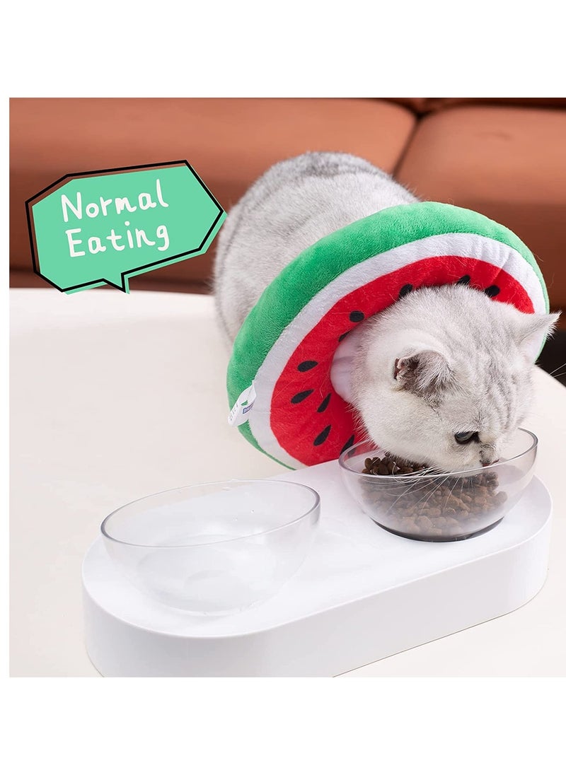 Soft Adjustable Cat Recovery Cone for Kittens After Surgery, Comfortable and Easy to Use