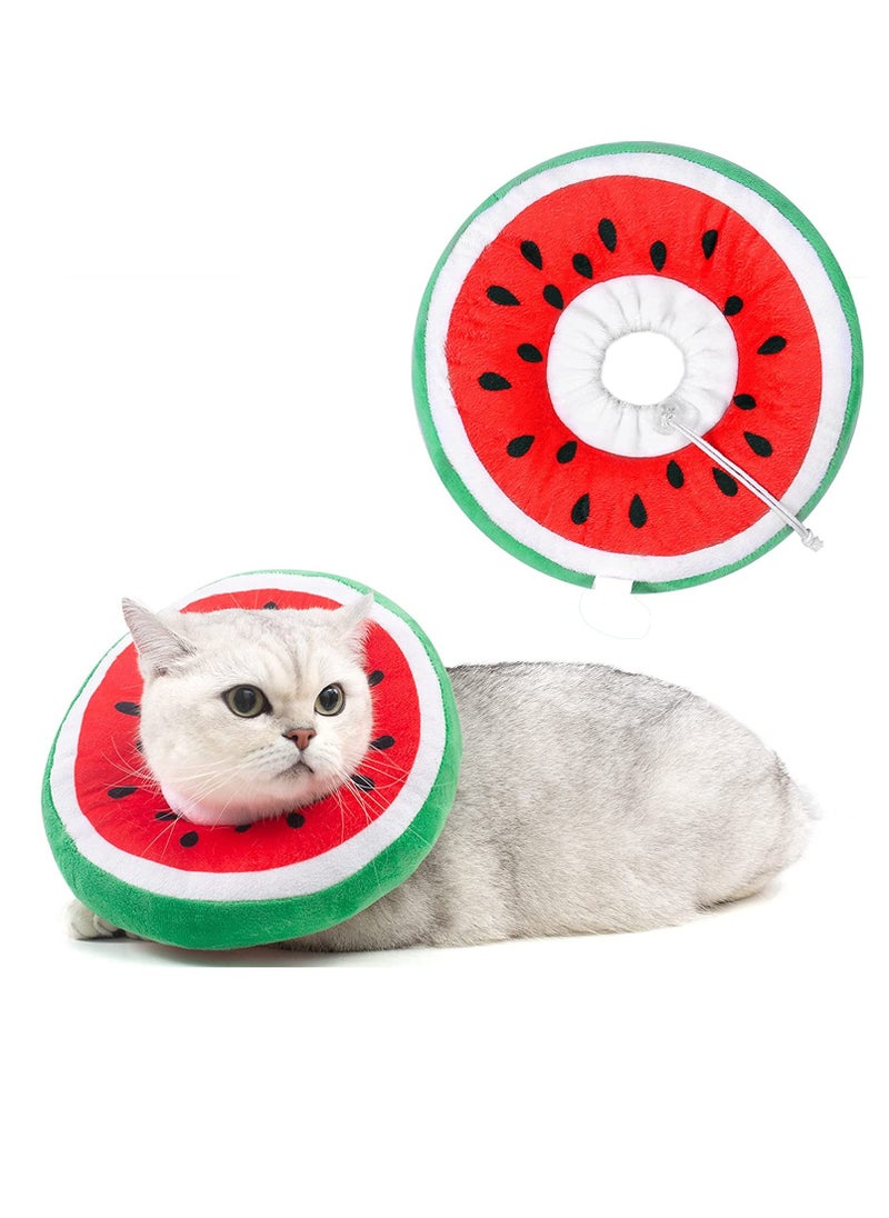 Soft Adjustable Cat Recovery Cone for Kittens After Surgery, Comfortable and Easy to Use