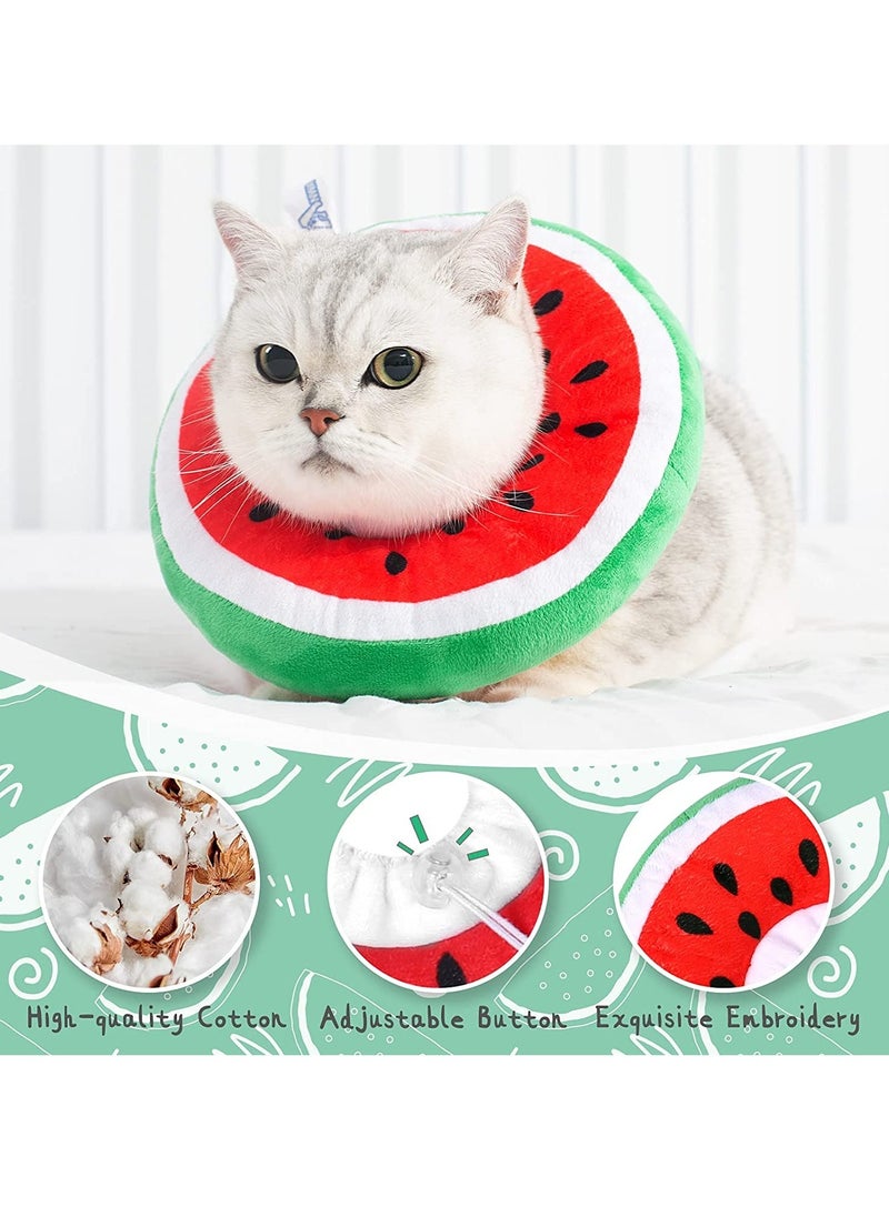 Soft Adjustable Cat Recovery Cone for Kittens After Surgery, Comfortable and Easy to Use