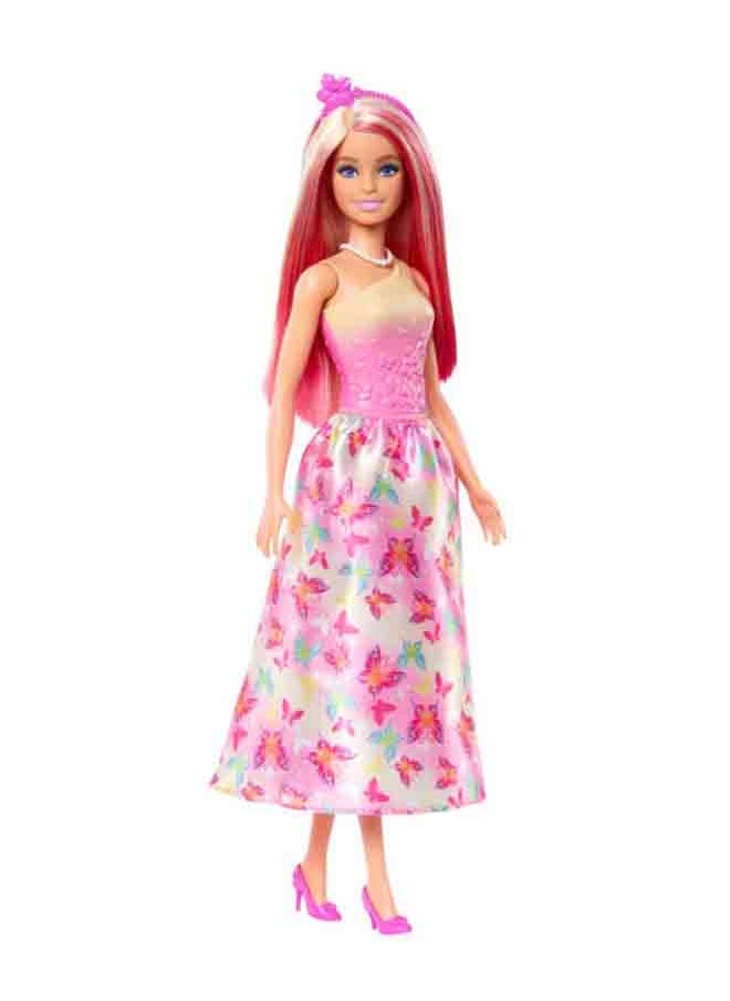 Dreamtopia Princess, Fashion Doll With Removable Skirt, Shoes & Headband (Styles May Vary)