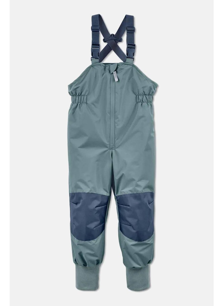 Toddlers Girl Rain Pants, Green