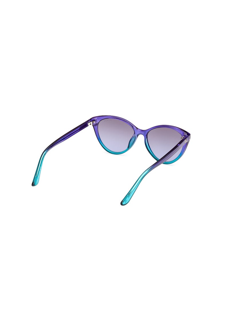 Full Rim Cat Eye Teenage Girl Sunglass Gu829192W51