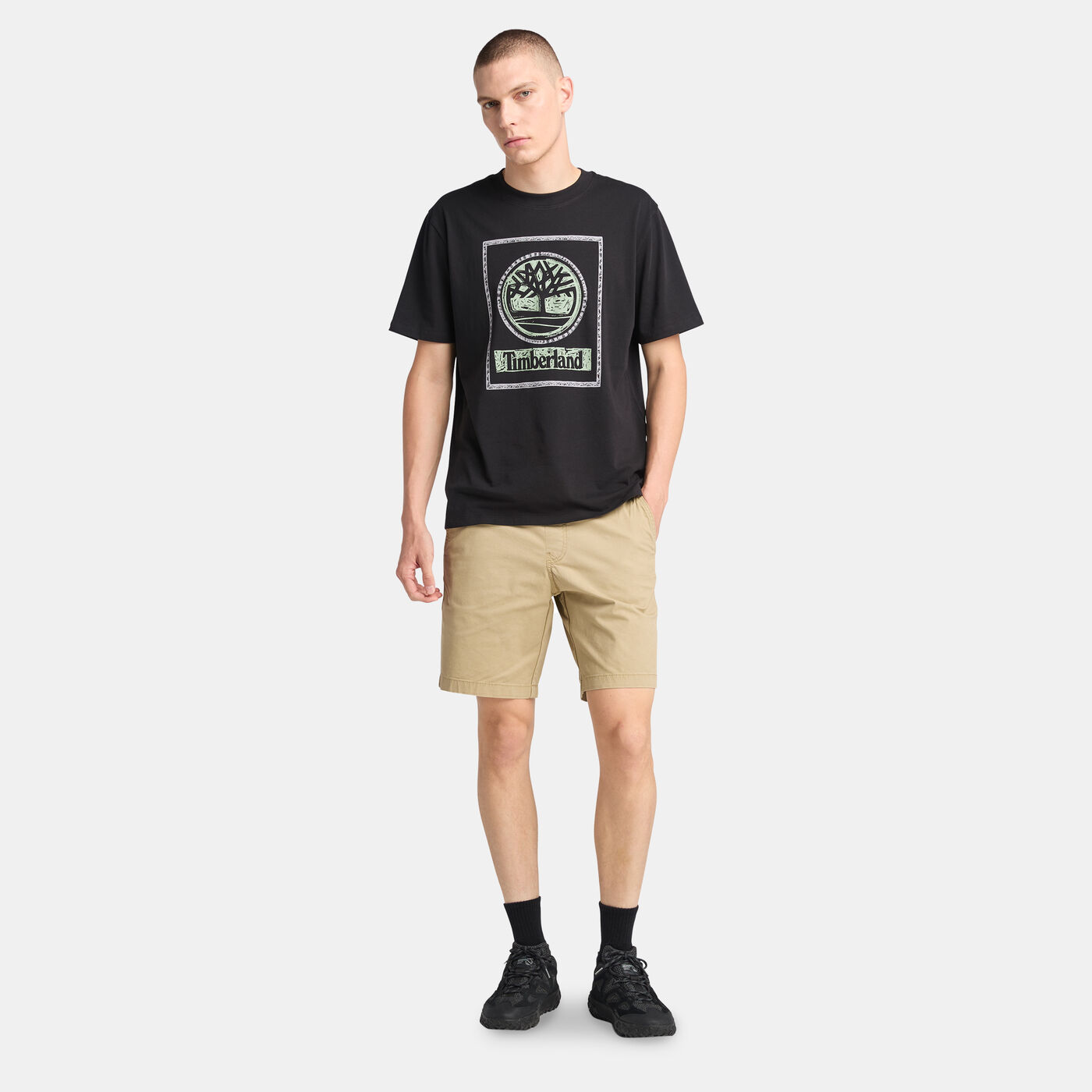 Men's Front Seasonal Stack Logo T-Shirt