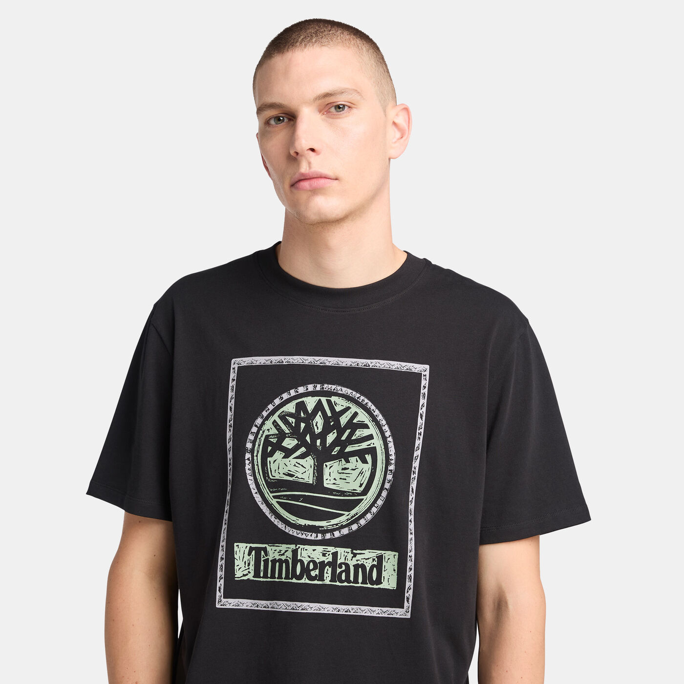 Men's Front Seasonal Stack Logo T-Shirt