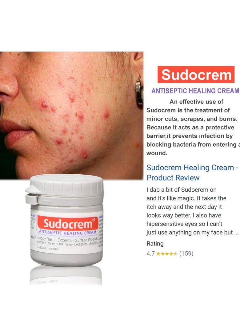 Antiseptic Healing Cream To Protect Rash And Surface Wound - 250g