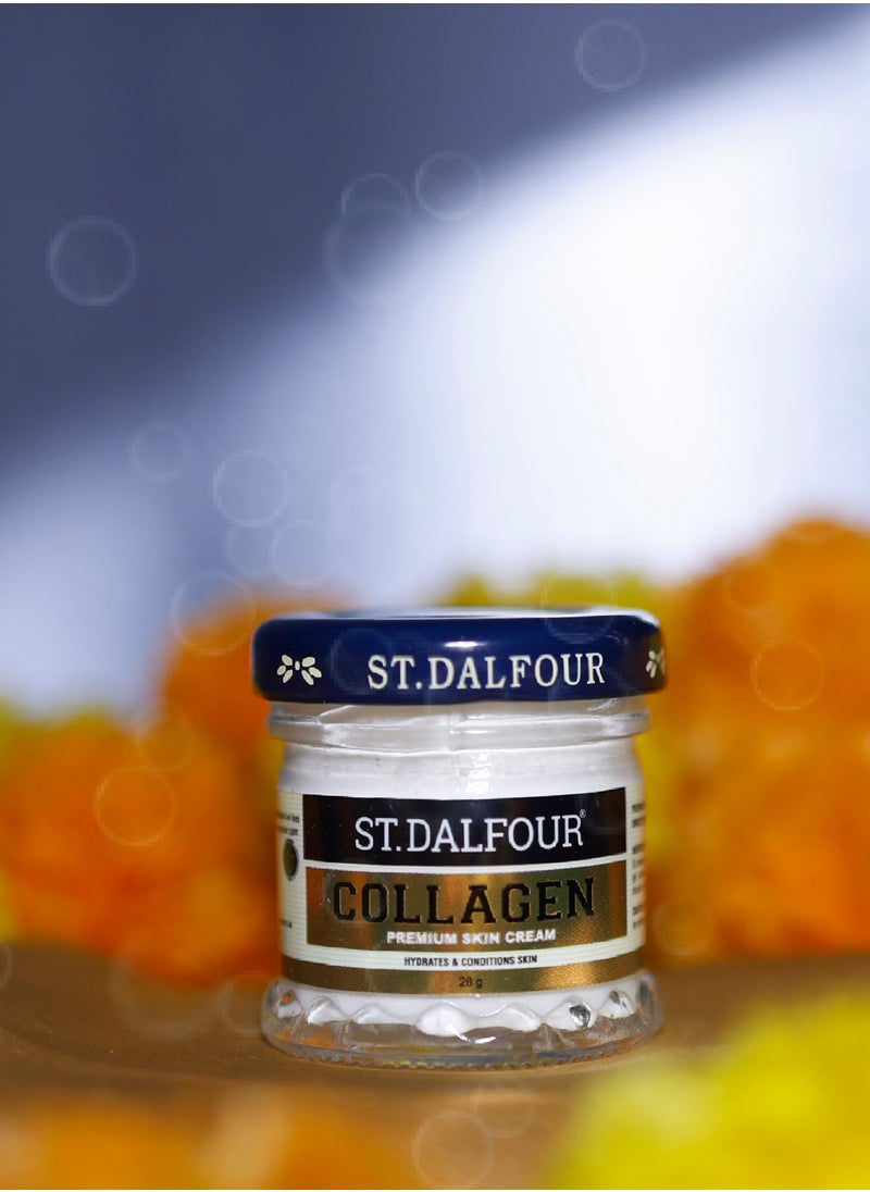 ST.DALFOUR Collagen Premium Skin Cream - 1 x 30 ml (For Youthful Radiance)