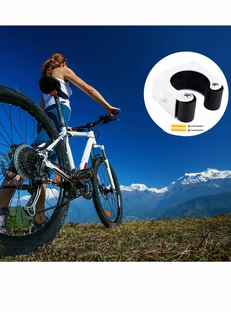 Mountain Bike Parking Buckle, Bicycle Wall Mounted Hanger Hook, Bike Clip, Stop Rack, Portable Indoor Vertical Bicycle Storage Cycling Display Rack, Bike Wall Storage, Black