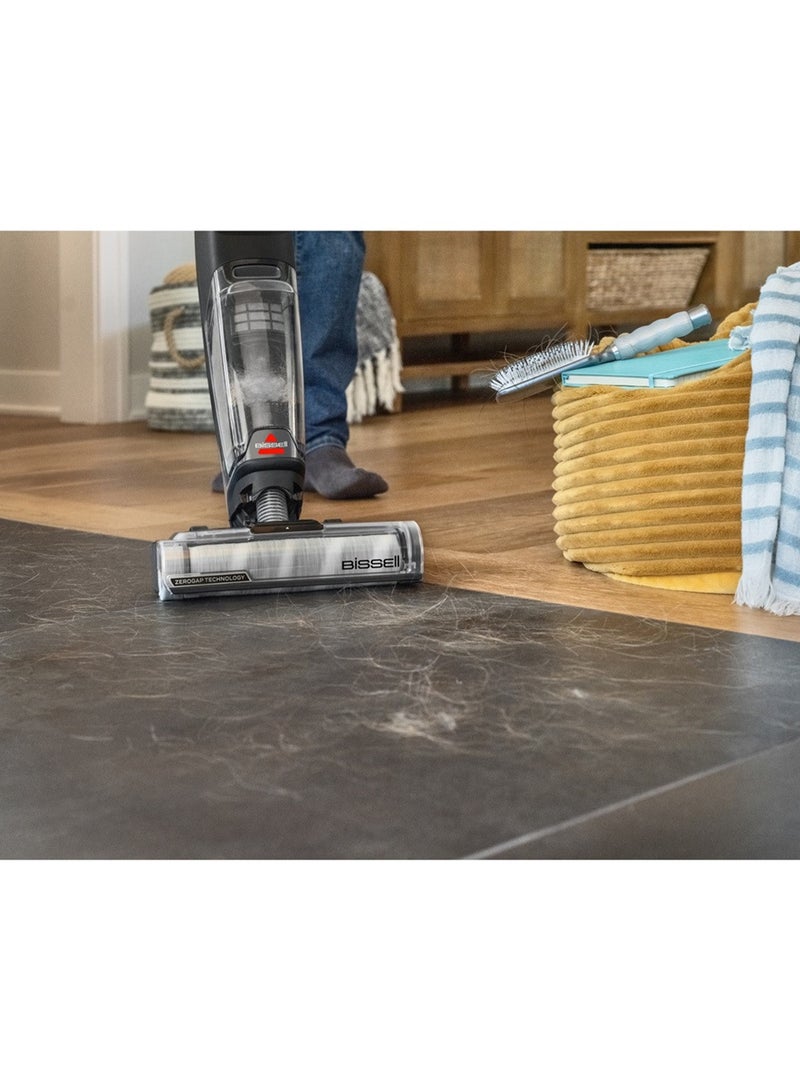 Omniforce Edge 4000E – Cordless Wet & Dry Vacuum Cleaner- Powerful Suction for Dry Cleaning with PowerVac Mode & ZeroGap Technology for Cleaning precision | 660 ml 64.75 W 4000E Grey