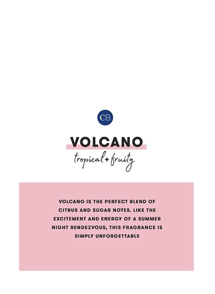 Capri Blue Hand Wash Refill - Moisturizing Liquid Hand Soap Refill - Moisturizing Soap Scented with Notes of Tropical Fruits - No Added Gluten, Parabens, or Sulfates (Volcano, 16 fl oz)