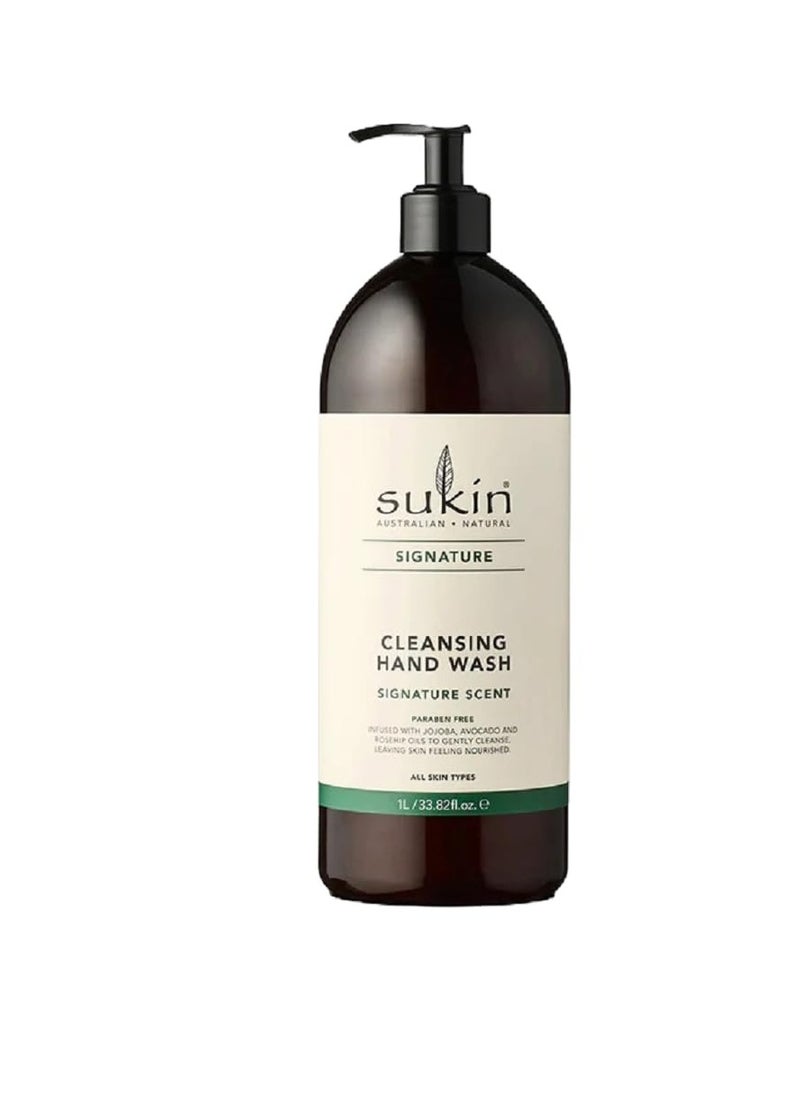 Sukin Cleansing Hand Wash, 33.8 Ounces