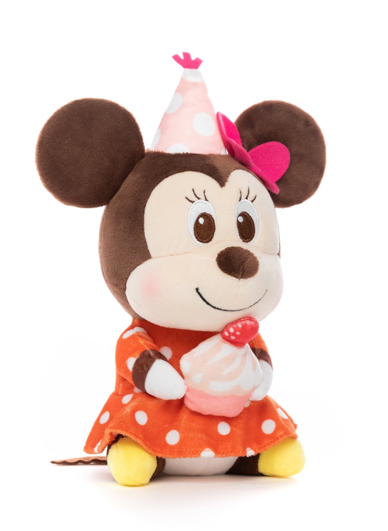 Disney Plush Minnie Celebration Sweetheart Collection 12-Inches | Soft Toy | Minnie Mouse