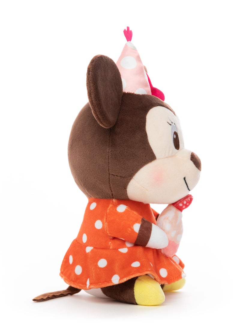 Disney Plush Minnie Celebration Sweetheart Collection 12-Inches | Soft Toy | Minnie Mouse