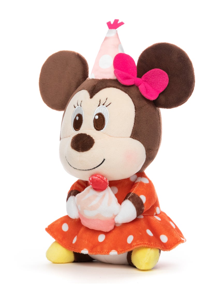 Disney Plush Minnie Celebration Sweetheart Collection 12-Inches | Soft Toy | Minnie Mouse