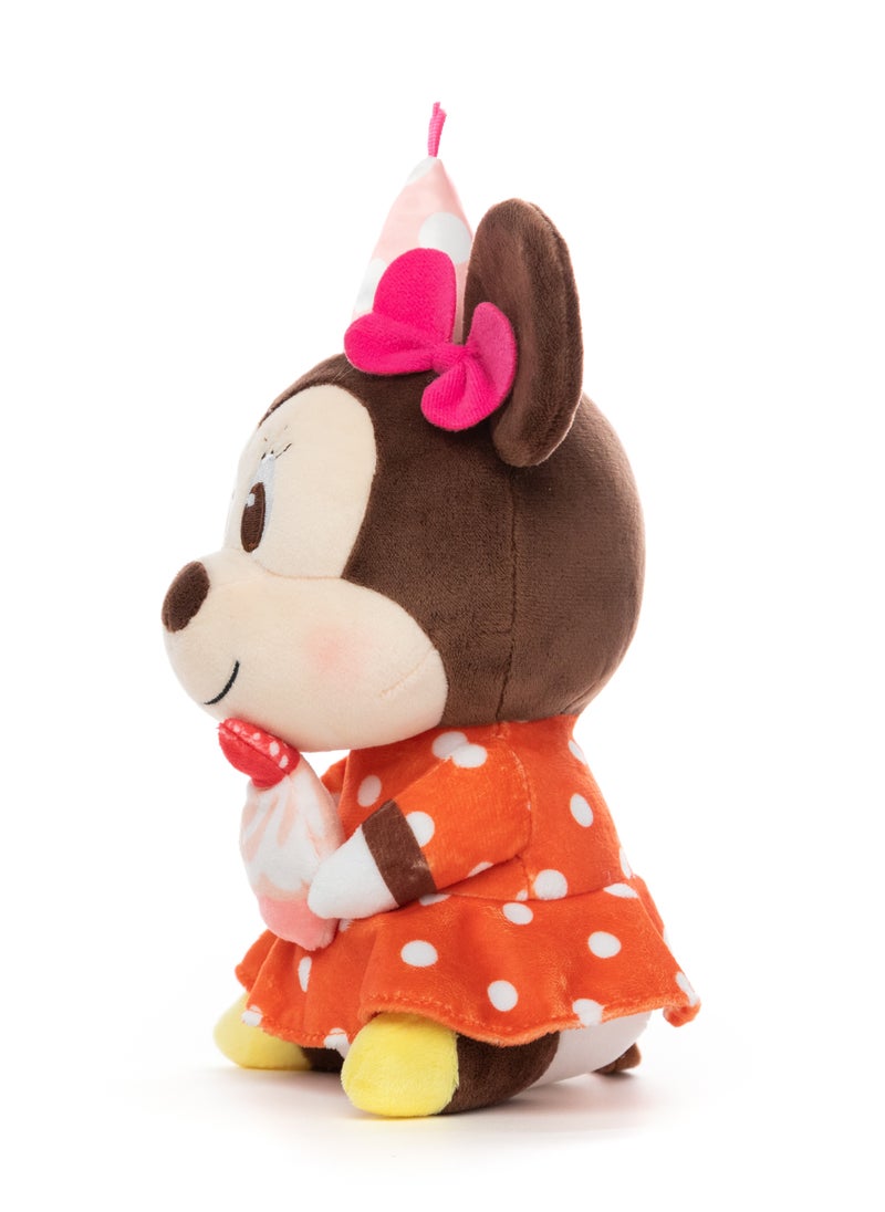 Disney Plush Minnie Celebration Sweetheart Collection 12-Inches | Soft Toy | Minnie Mouse