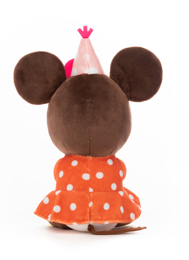 Disney Plush Minnie Celebration Sweetheart Collection 12-Inches | Soft Toy | Minnie Mouse