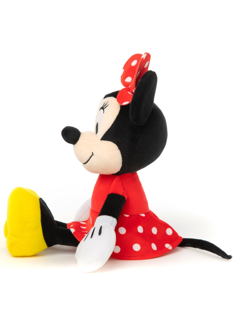 Disney Plush Minnie Classic Value 13-Inches | Soft Toy | Minnie Mouse
