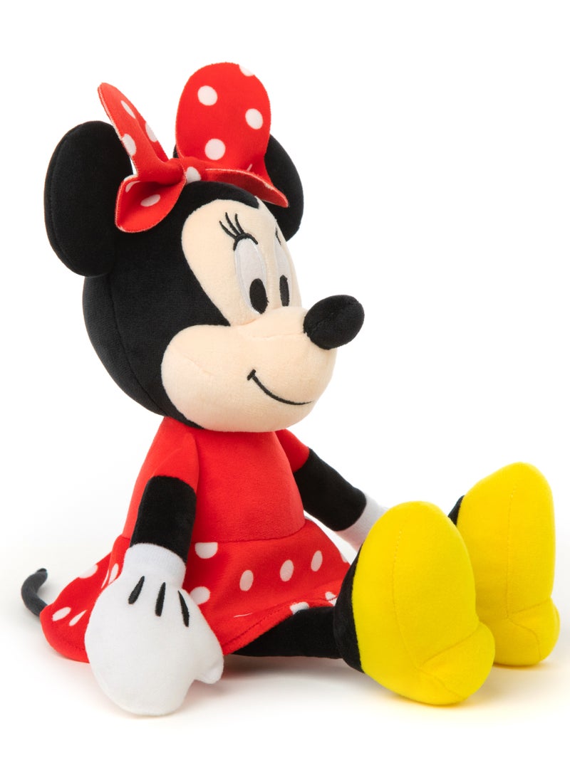 Disney Plush Minnie Classic Value 13-Inches | Soft Toy | Minnie Mouse