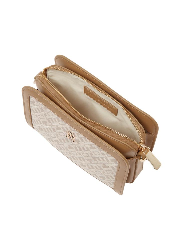 Zip Over Logo Crossbody