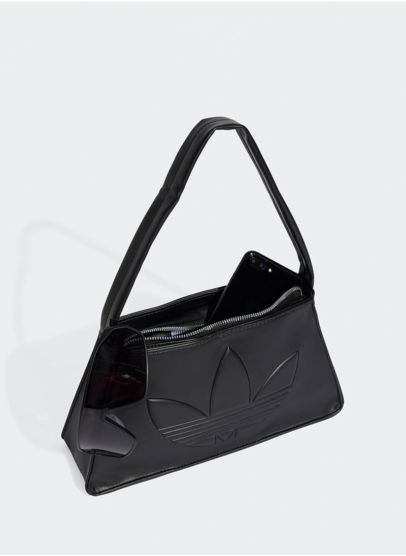 Outline Trefoil Shoulder Bag