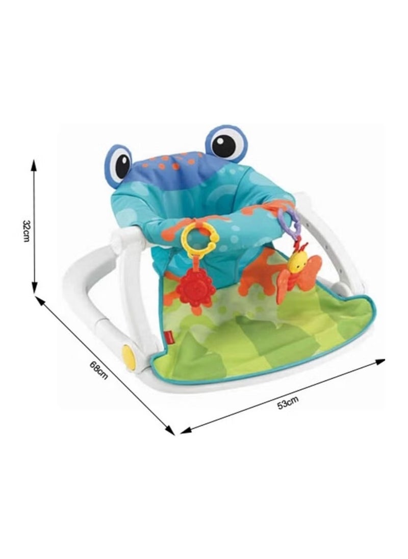 Baby Frog Shaped Comfort Seat, Baby Underground Seat, Foldable Storage, Easy To Install