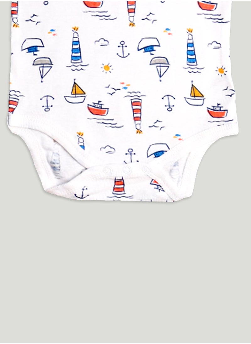 100% Organic Bamboo  Based Onesies | Sleepsuits| Night Suits|Jumpsuit | Wondersuit for Baby Boys & Baby Girls, New-Born, infants,Toddlers_ Including Vibrant Pattren & Colors Create festive look