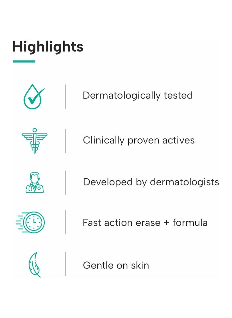 Bye Bye Acne Scars & Marks Cream || Acne Scars Corrector || Formulated Specially to Address Scars & Marks || Suitable For All Skin Types - 30 g (Pack of 1
