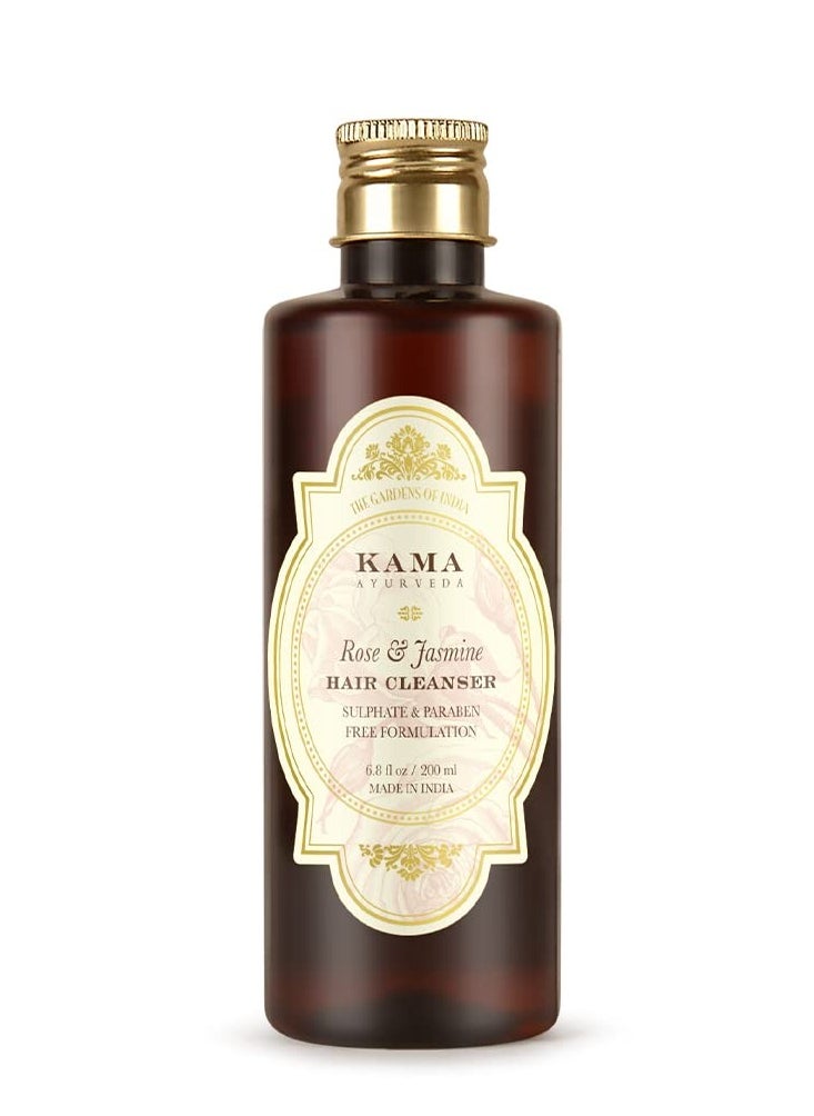 Kama Ayurveda Rose & Jasmine Hair Cleanser, 200ml