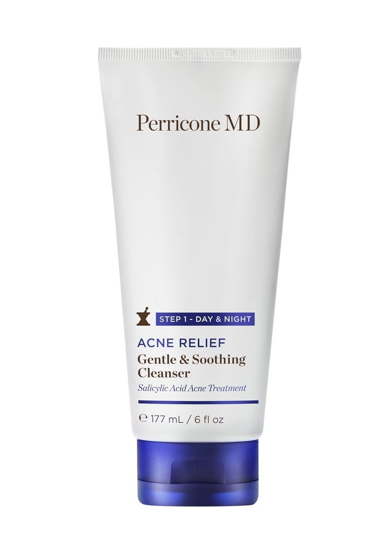 Perricone MD Acne Relief Gentle & Soothing Cleanser 6 oz