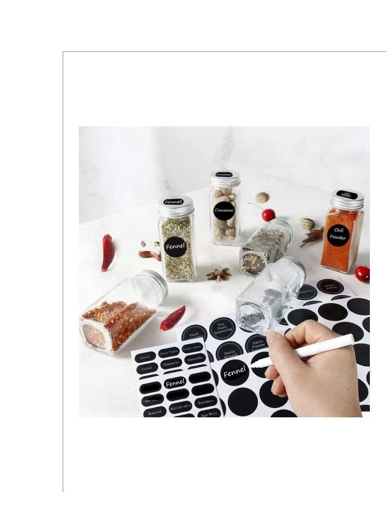 Kitchen Seasoning Bottles, Transparent Glass Sealed Cans, Seasoning Bottles, Sub-Bottling, Convenient Storage Of Spice Bottles