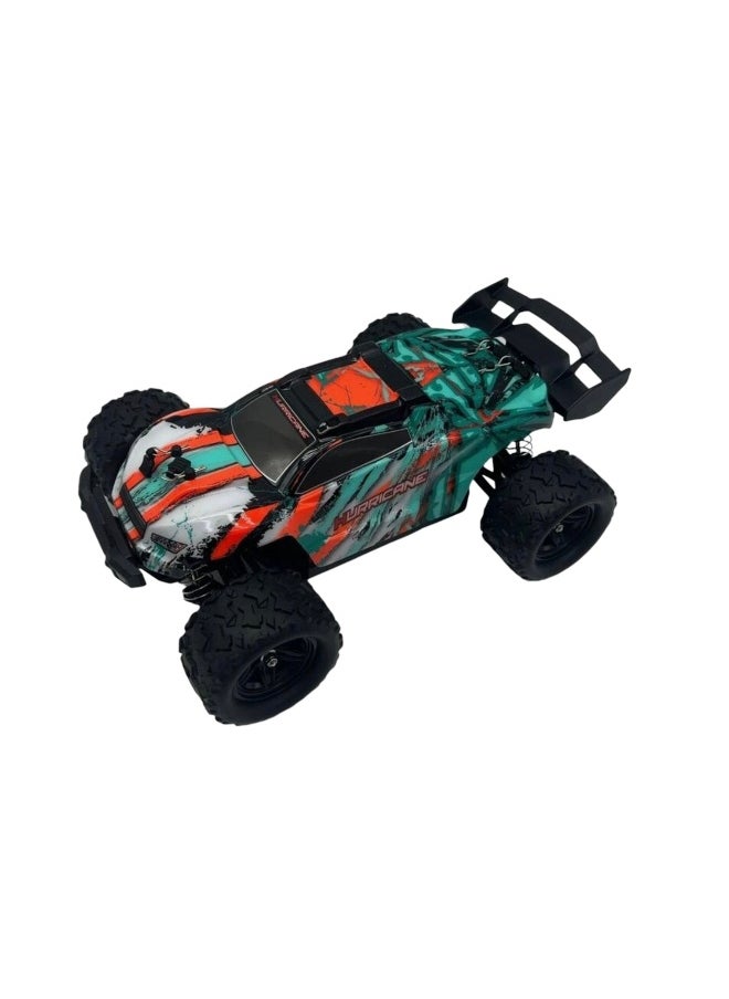 Sam Toys Black Hole Hurrican Remote Control Car (1:18, Orange/Green)