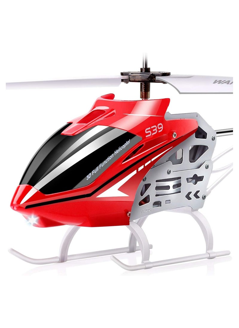 PlayandDream RC Helicopter, S39 Aircraft with 3.5 Channel,Bigger Size, Sturdy Alloy Material, Gyro Stabilizer and High &Low Speed