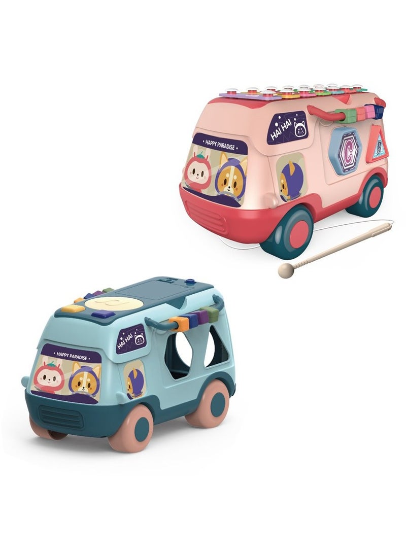 Music Piano Car – Cute Shaking Set – Early Education – 18M+