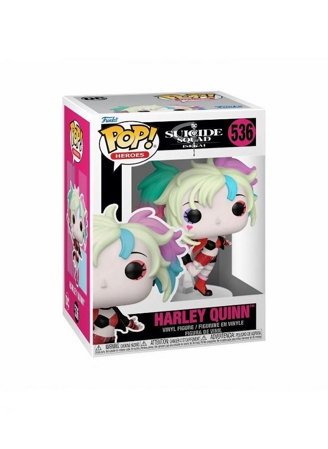 Funko POP! Heroes DC Suicide Squad Isekai Harley Quinn Vinyl Figure (11.43 cm)