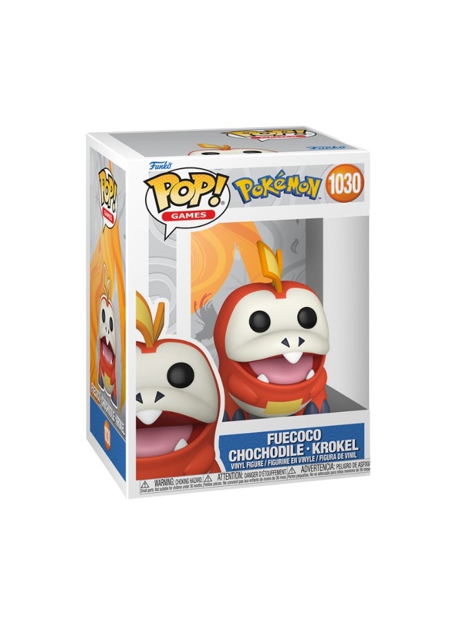 Funko POP! Pokemon Fuecoco (Chochodile/Krokel) Vinyl Figure (8.63 cm)