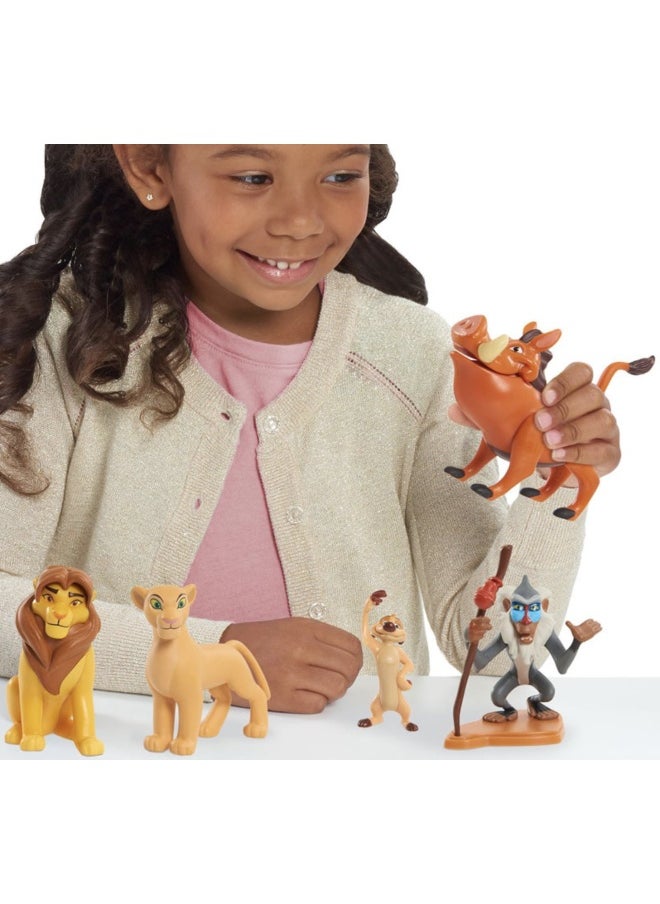 Disney The Lion King Deluxe Figure Set (6.35 cm, Set of 10)