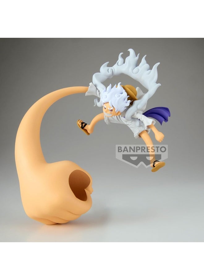 Banpresto One Piece FL Monkey D. Luffy Gear 5 Vol.4 Figure (12 cm)