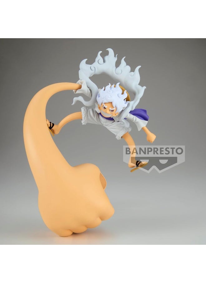 Banpresto One Piece FL Monkey D. Luffy Gear 5 Vol.4 Figure (12 cm)