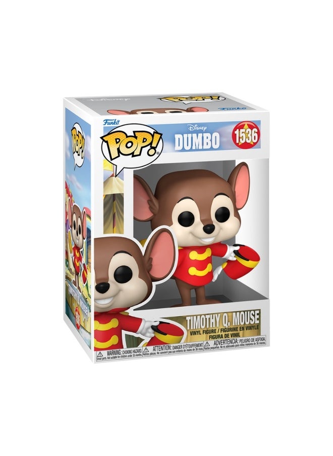 Funko POP! Disney Dumbo Timothy Q. Mouse Vinyl Figure (9.5 cm)