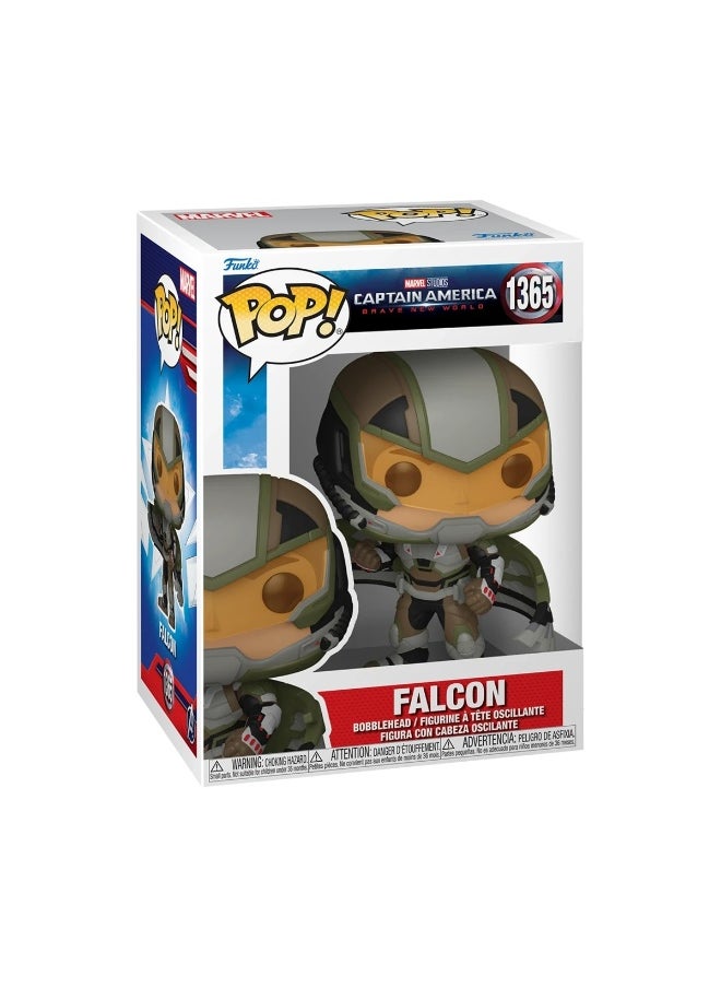 Funko POP! Marvel Captain America: Brave New World Falcon Vinyl Bobblehead (9.6 cm)