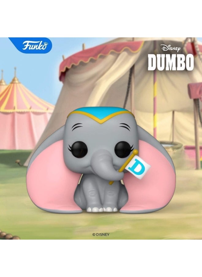 Funko POP! Disney Dumbo Dumbo with Flag Vinyl Figure (7.24 cm)