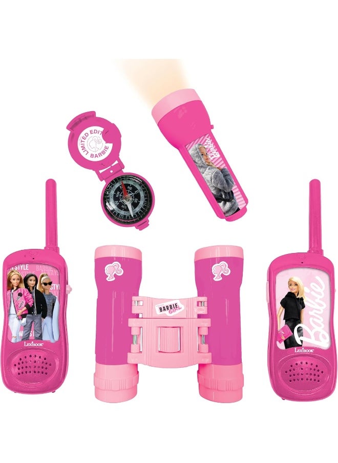 Lexibook Barbie Adventure Set with Walkie Talkies