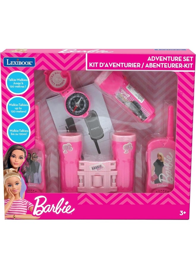 Lexibook Barbie Adventure Set with Walkie Talkies