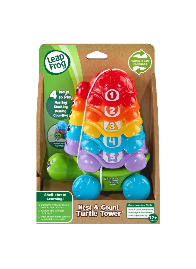 LeapFrog Nest & Count Turtle Tower