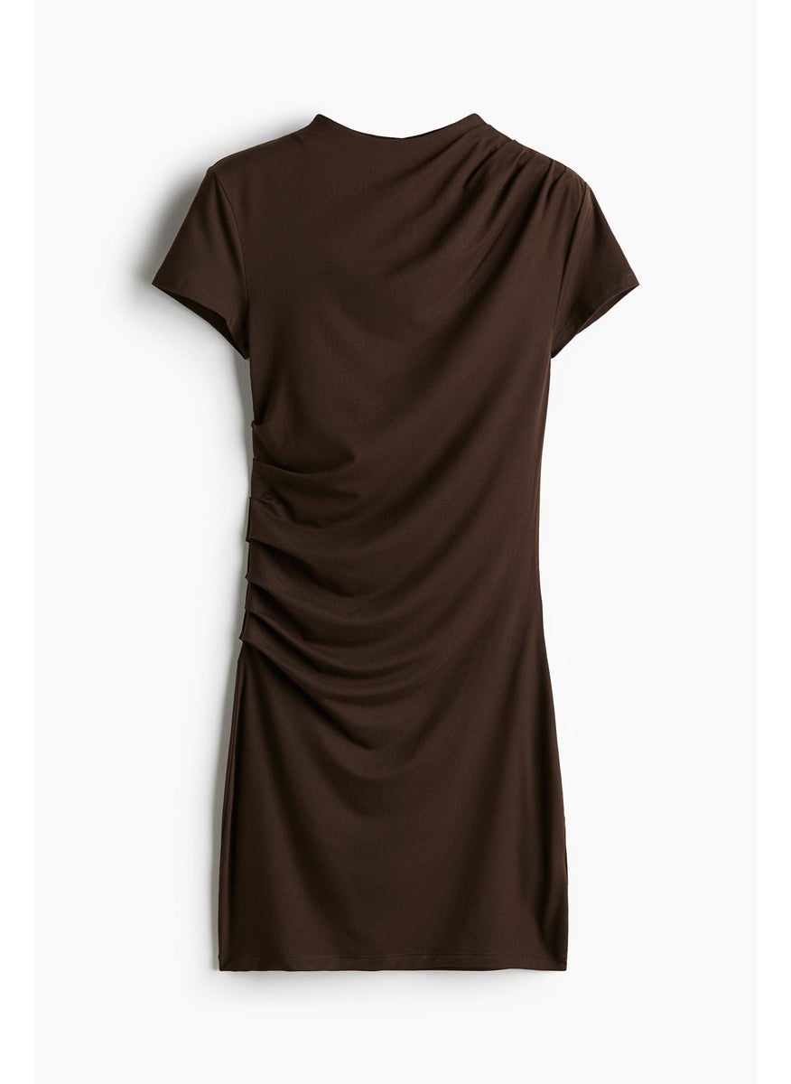 Draped Bodycon Dress