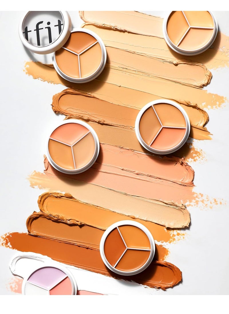 TFIT Cover Up Pro Concealer Palette - 3-in-1 ( 03 Cool | 0.52 Oz)