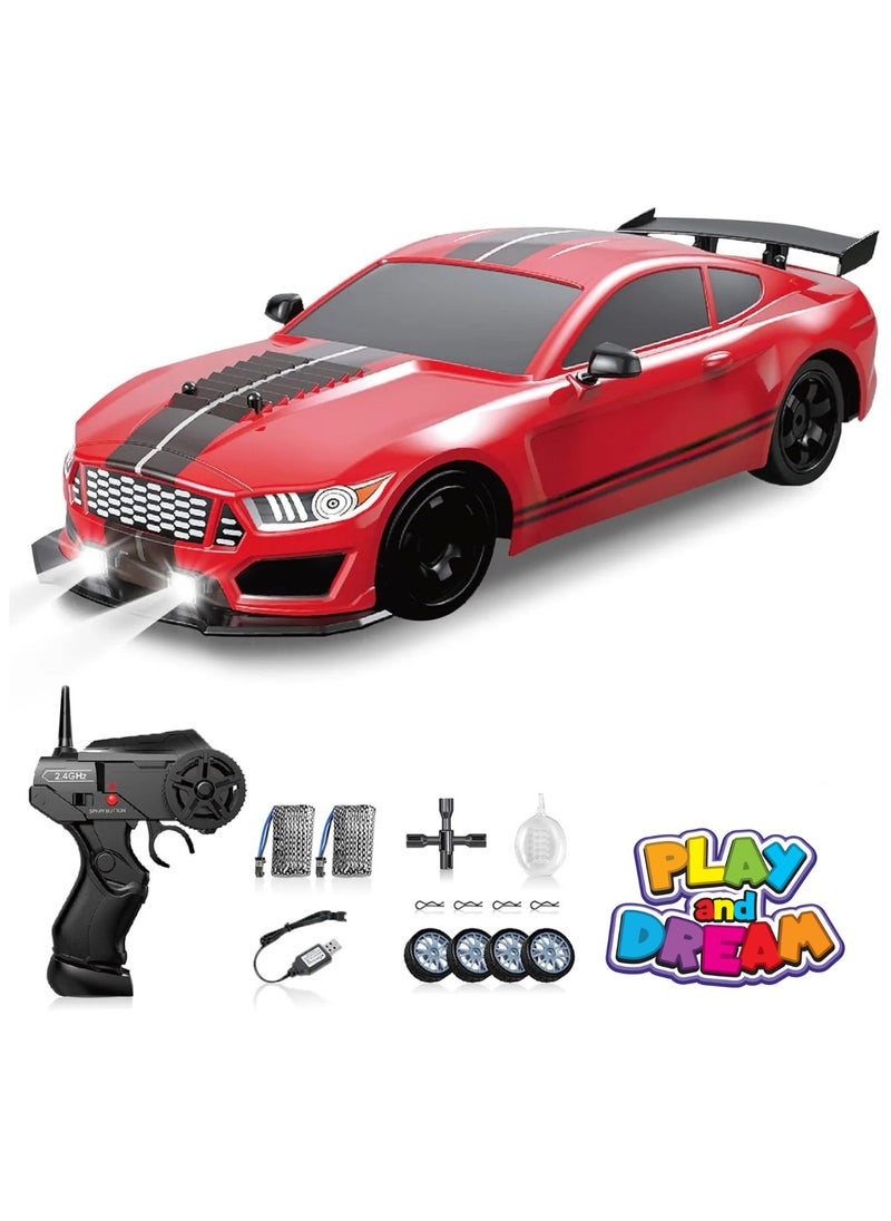 RC Drift Car 1:16 Scale 4WD 18KM/H High Speed Model Vehicle Mustang