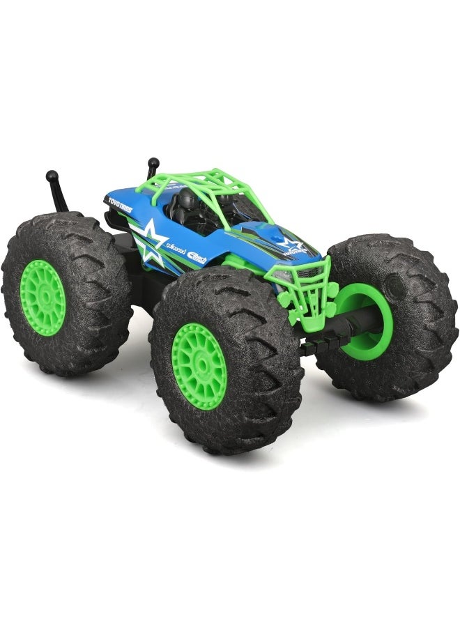 Maisto Tech Rock Hopper Pro Series RC Truck (27 x 18 x 15 cm, Blue/Green)