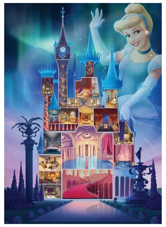 Ravensburger Disney Castle Collection Cinderella Jigsaw Puzzle (1000 Pieces)